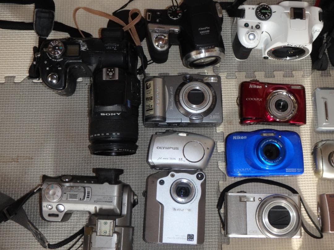 Baran 55　デジタルカメラ 37台 まとめ セット ジャンク
