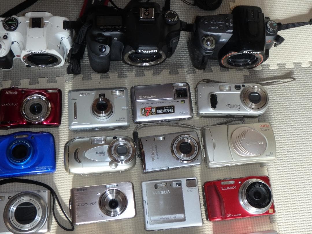 Baran 55　デジタルカメラ 37台 まとめ セット ジャンク