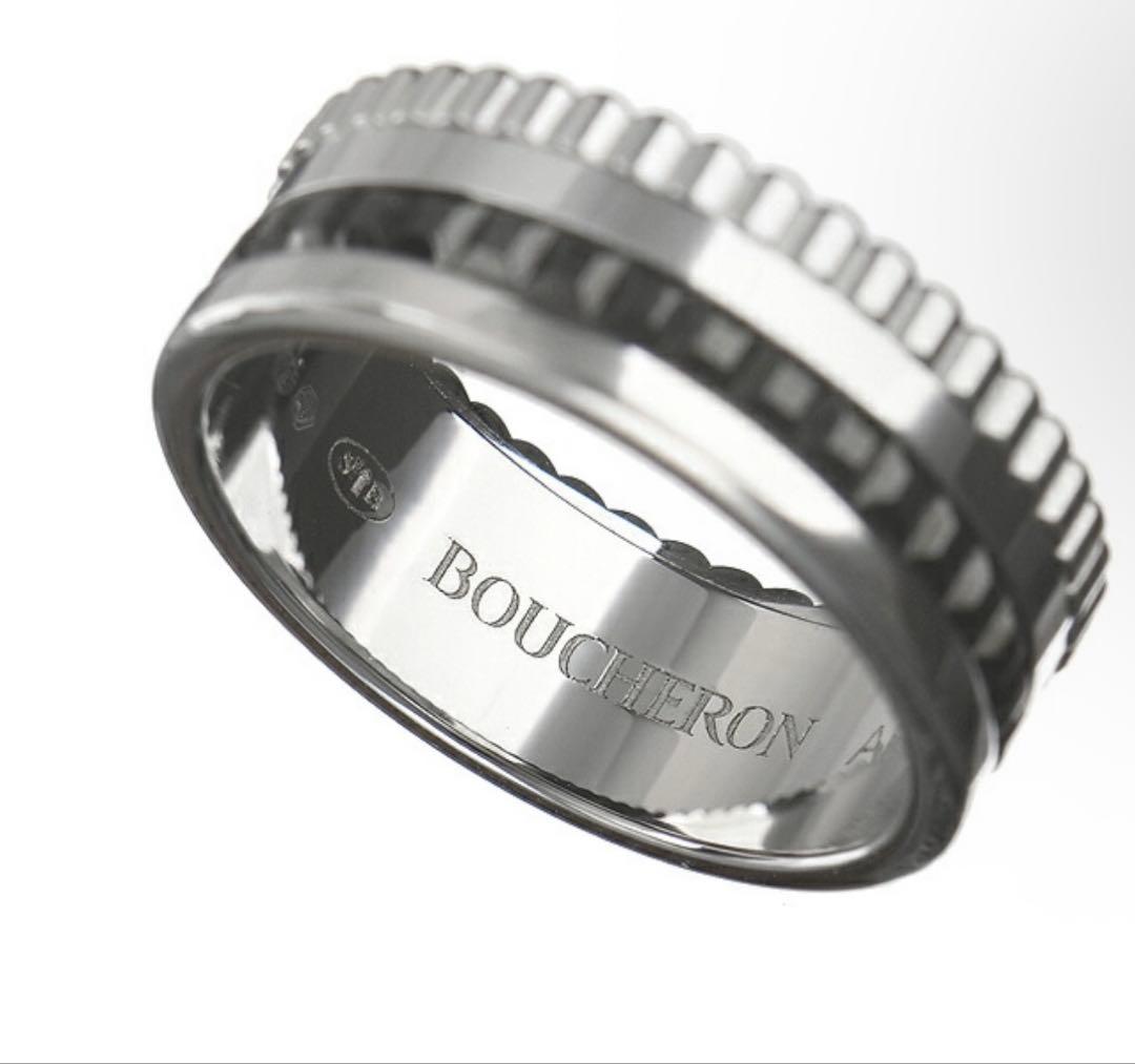 セール　BOUCHERON キャトルブラック♯47