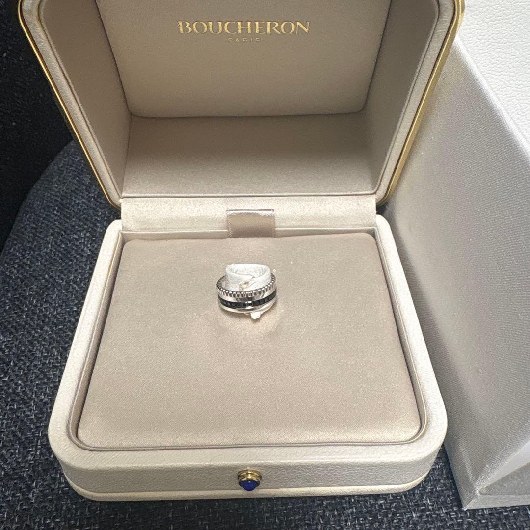 セール　BOUCHERON キャトルブラック♯47