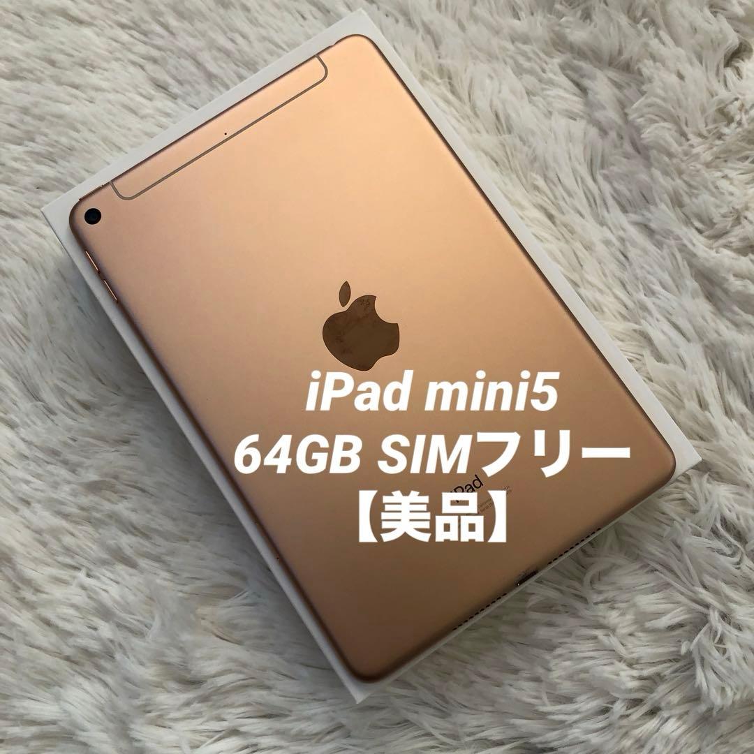 【1/3販売終了】iPad mini5 64GB SIMフリー 【すぐ発送】