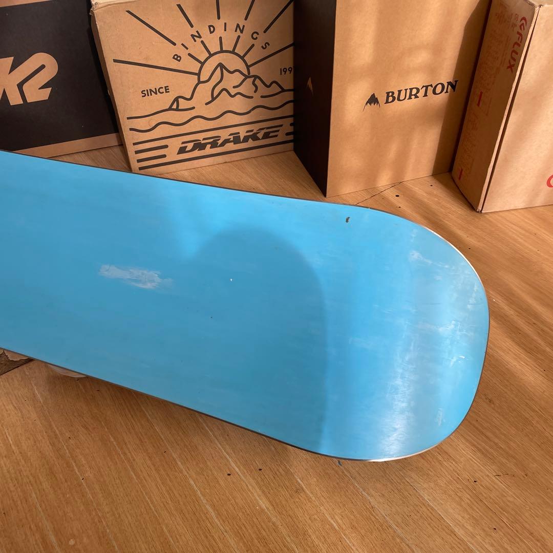 BURTON×SALOMON　バートン　スノーボード　サロモン　バインディング付