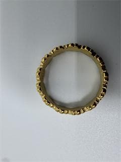 《最高品質/日本製18金》K18ゴールド 花モチーフリング2.07g 11号