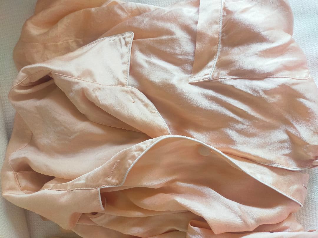 wacoal ワコール 睡眠科学 シルク100%パジャマレディース Lピンク