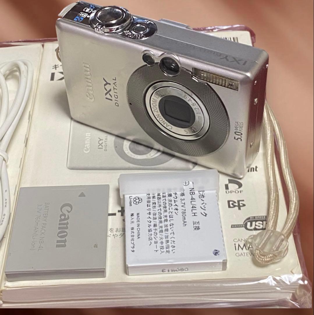 【Canon】IXY DIGITAL 55 IXY55 コンデジ/付属品多数