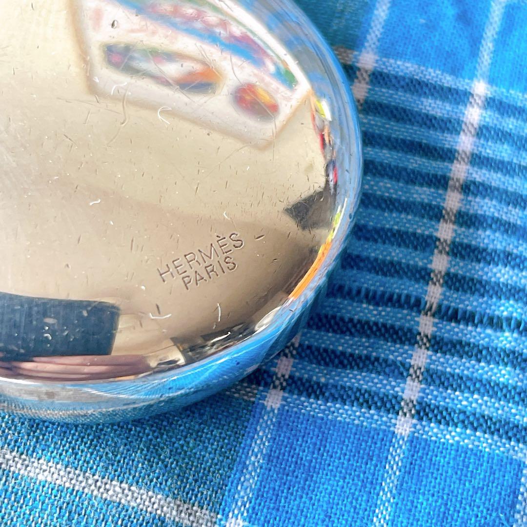 HERMÈS エルメス ヴィンテージ パフュームボトル シルバー ネックレス