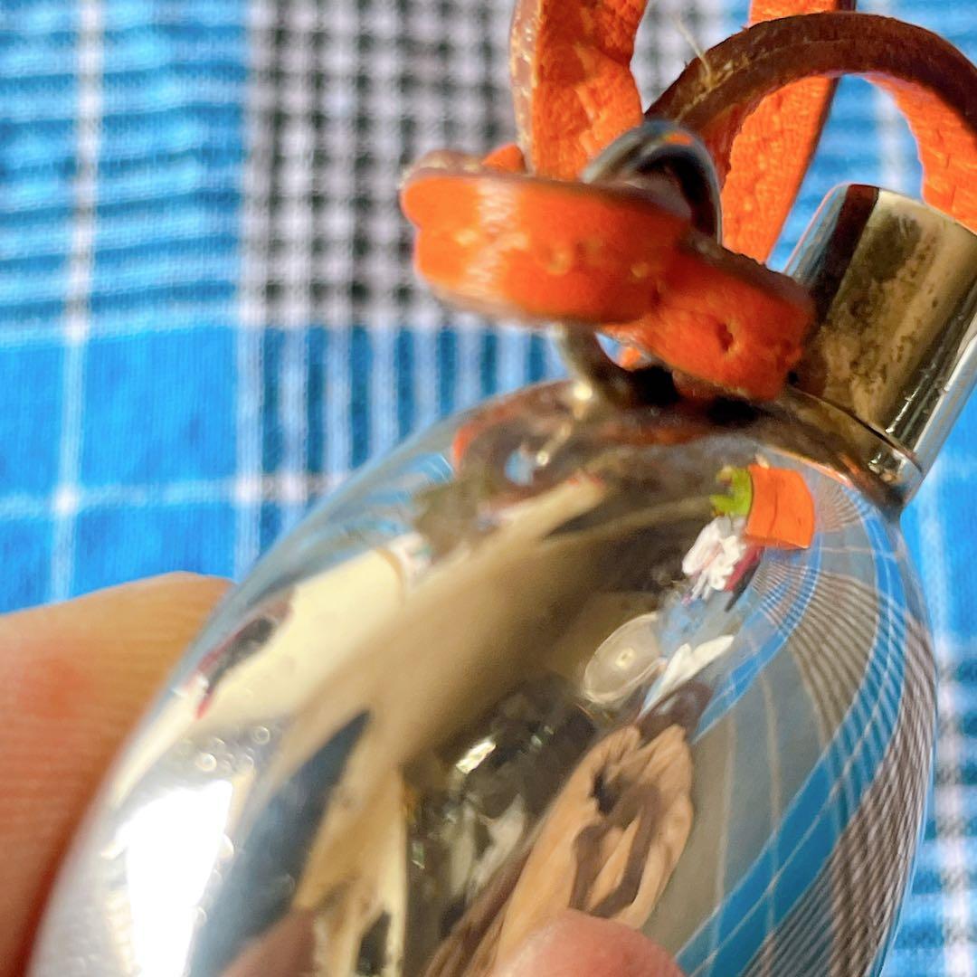 HERMÈS エルメス ヴィンテージ パフュームボトル シルバー ネックレス