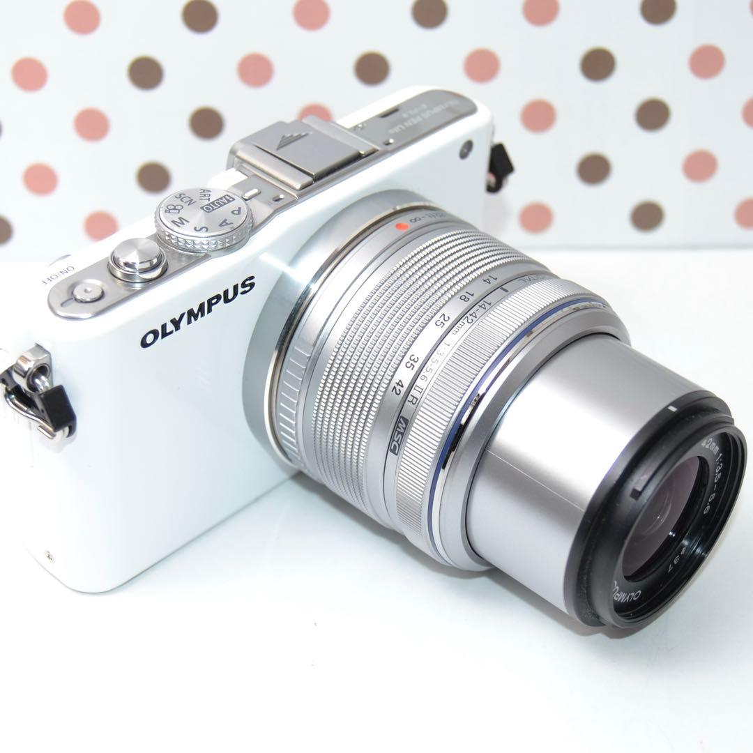 ❤️スマホへ転送❤️オリンパス PL3 ミラーレスカメラ