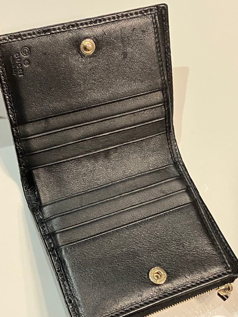 GUCCI グッチ　グッチシマ　折り財布