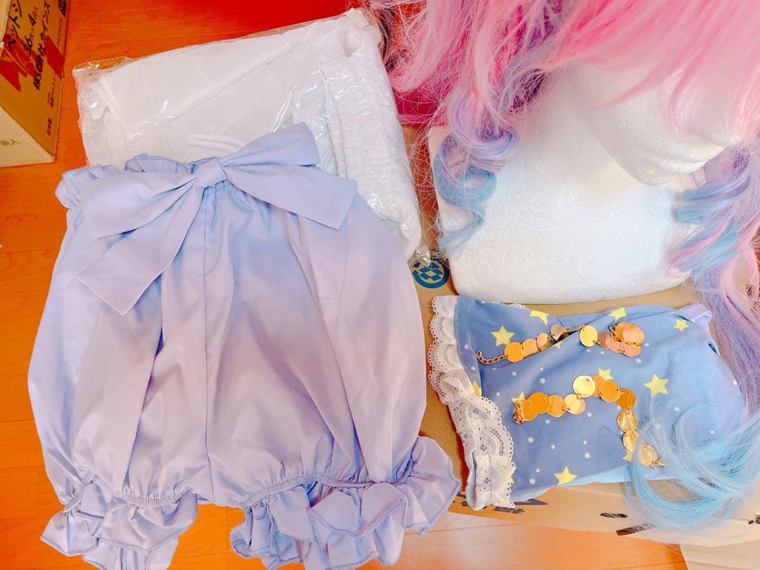 ホロライブhololive姫森ルーナ コスプレ衣装ウィッグセット