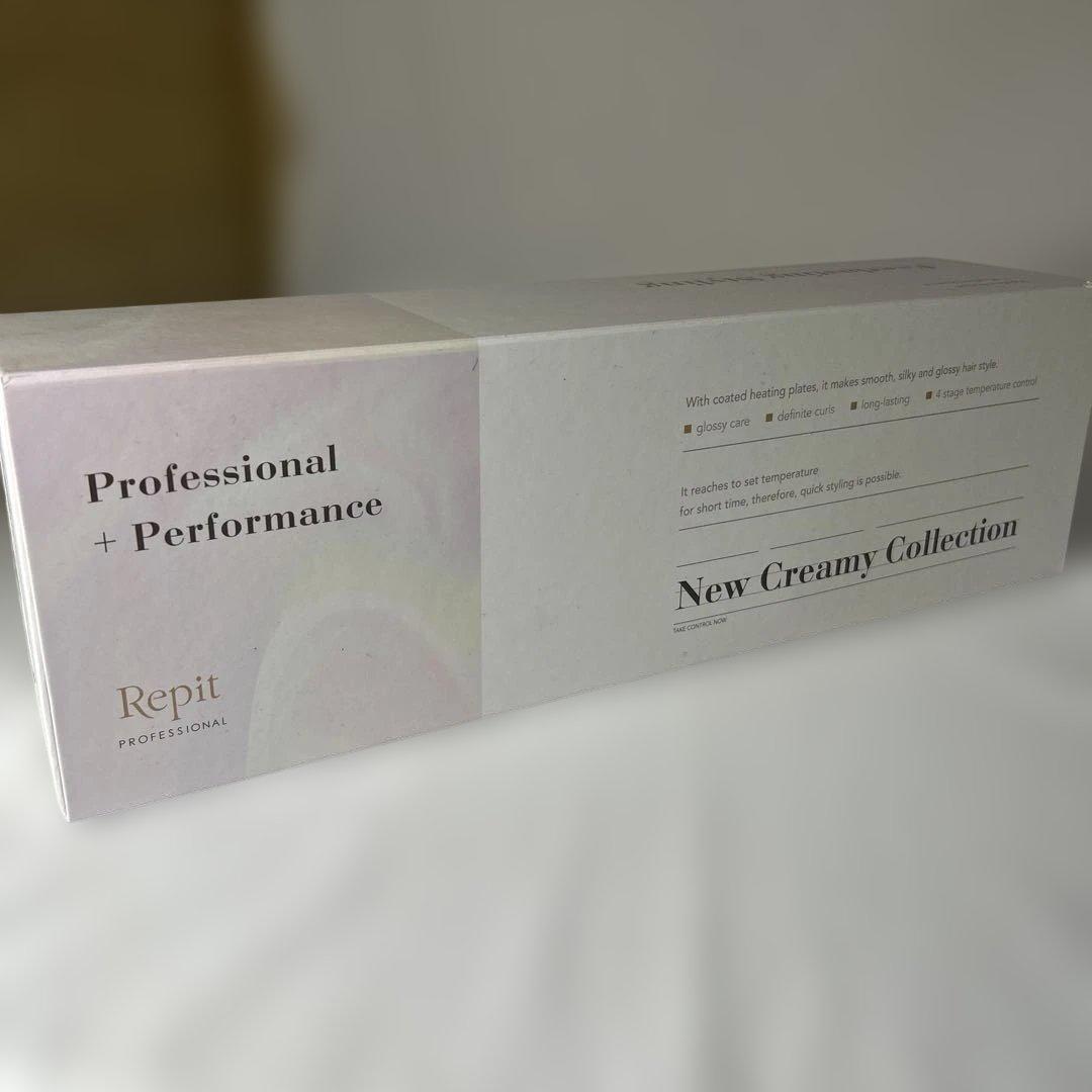 【sr/10.4/15】Repit M-40 カールアイロン シルバー