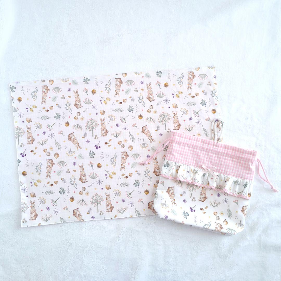 ゆこるみ オーダー ハンドメイド 入園入学 コップ袋 ランチョンマット