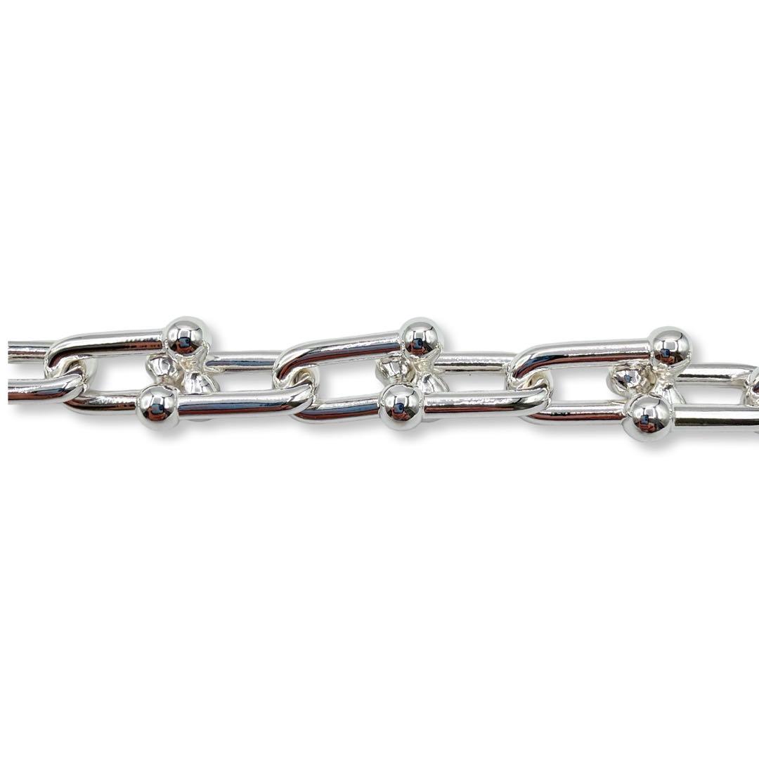 ティファニー ハードウェア ラージリンク ブレスレット L 14コマ