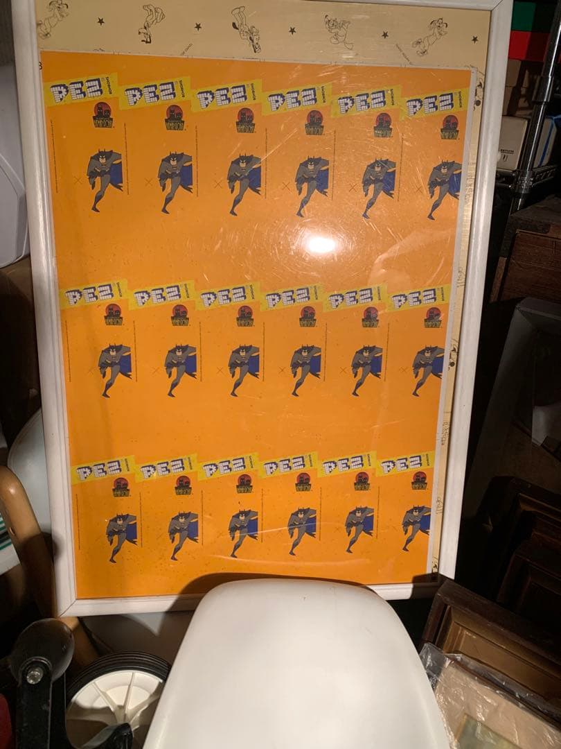 超貴重 バットマン Pez ビンテージ台紙 未裁断