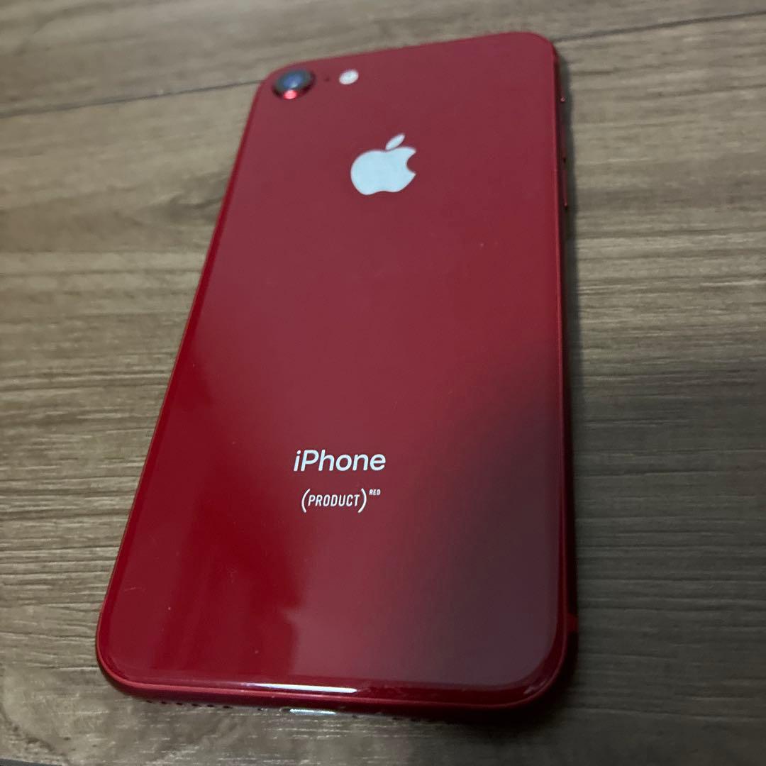美品　iPhone8 256gb レッド　バッテリー100%