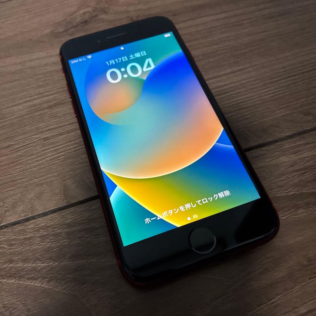 美品　iPhone8 256gb レッド　バッテリー100%