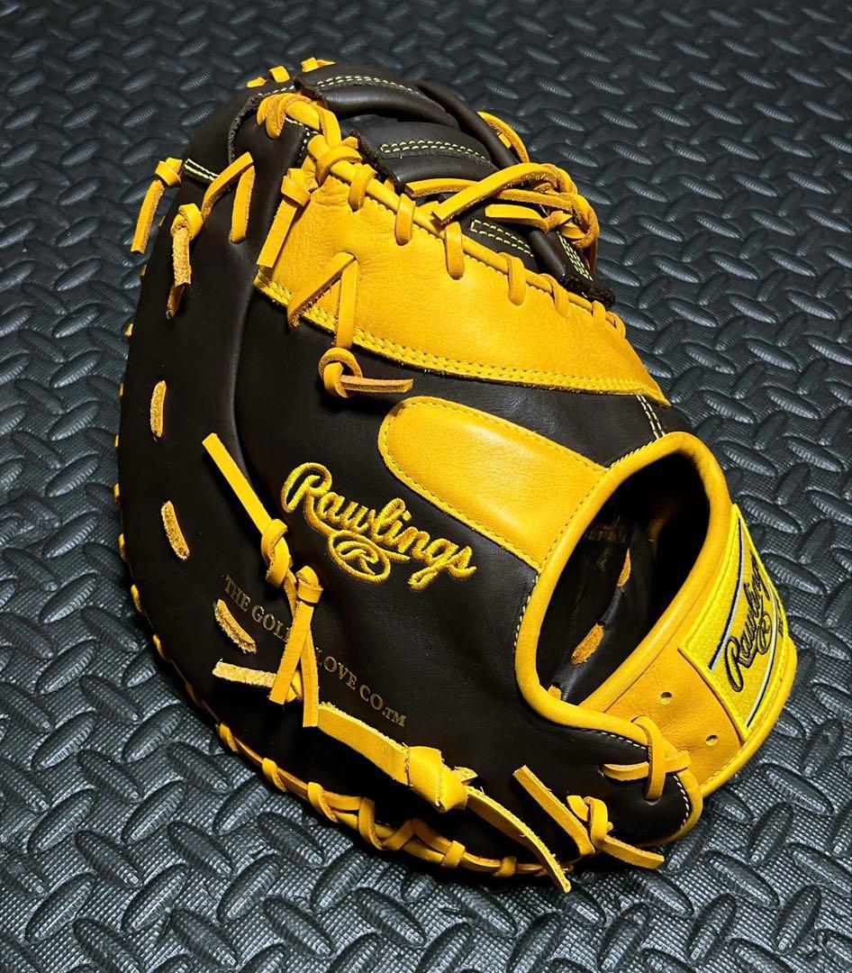 ローリングス ハイパーテック 軟式 ファースト ミット パドレスカラー