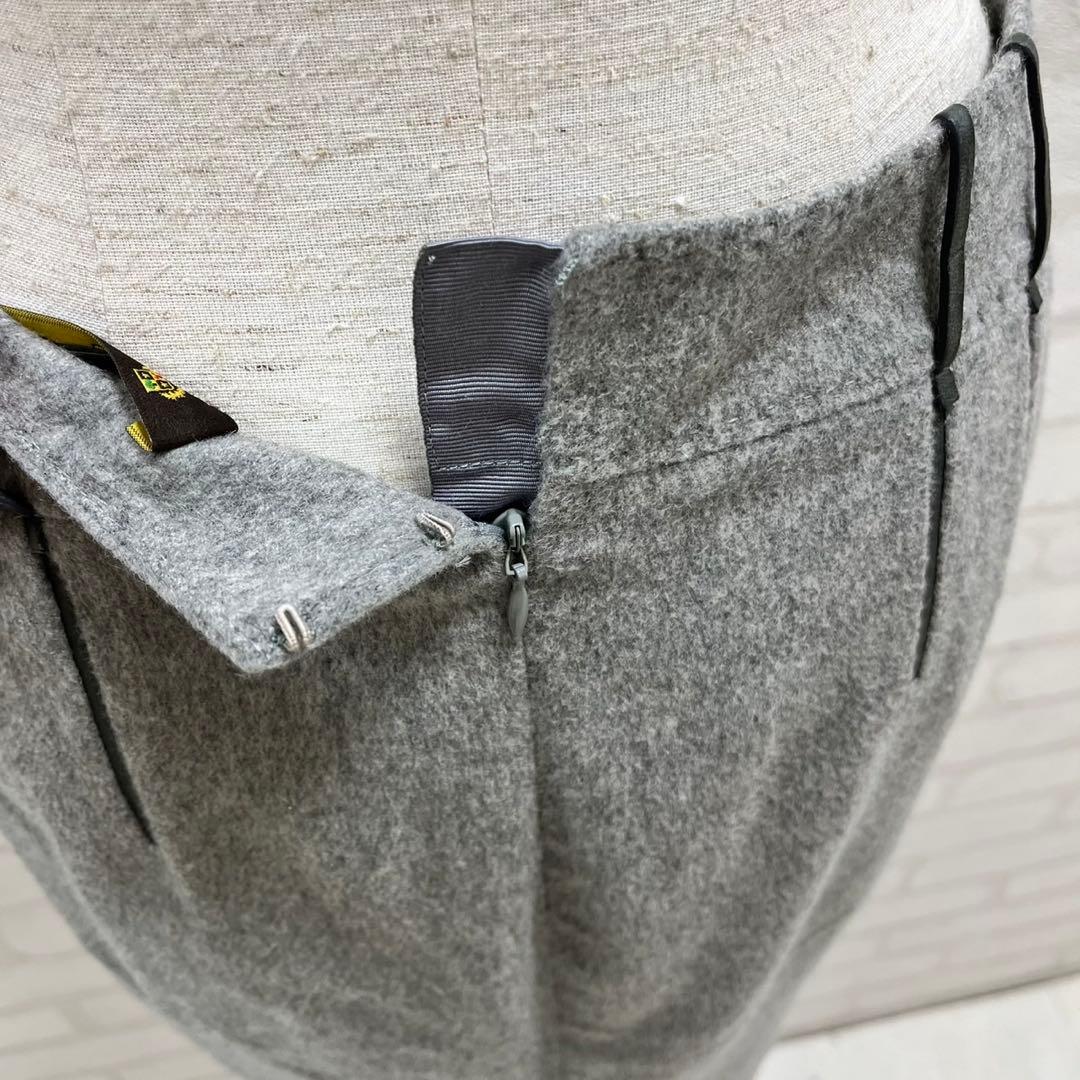 ★美品★ Loro Piana グレー タイトスカート カシミヤ イタリア製