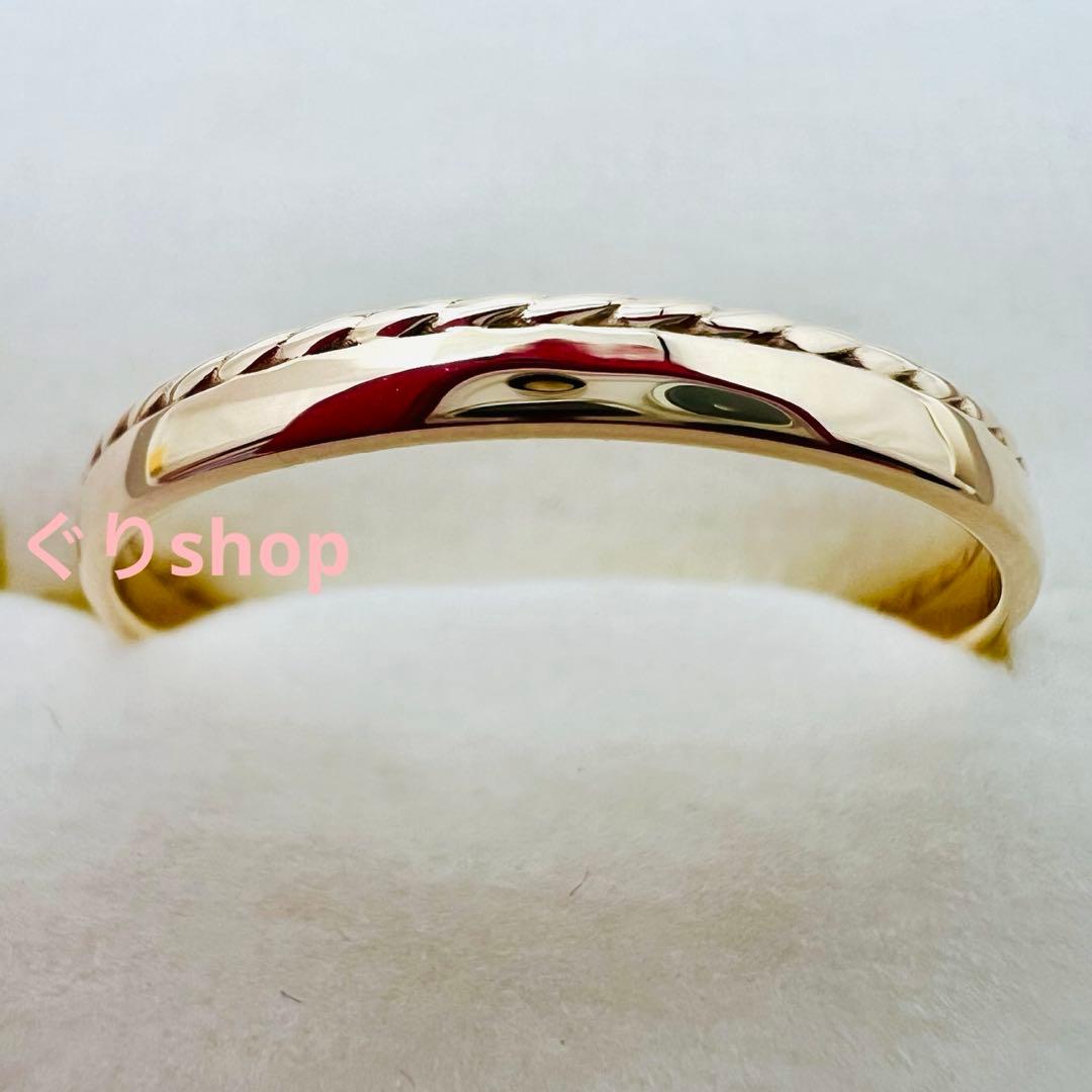 cui-cui k10 YG ゴールド リング　　 11号