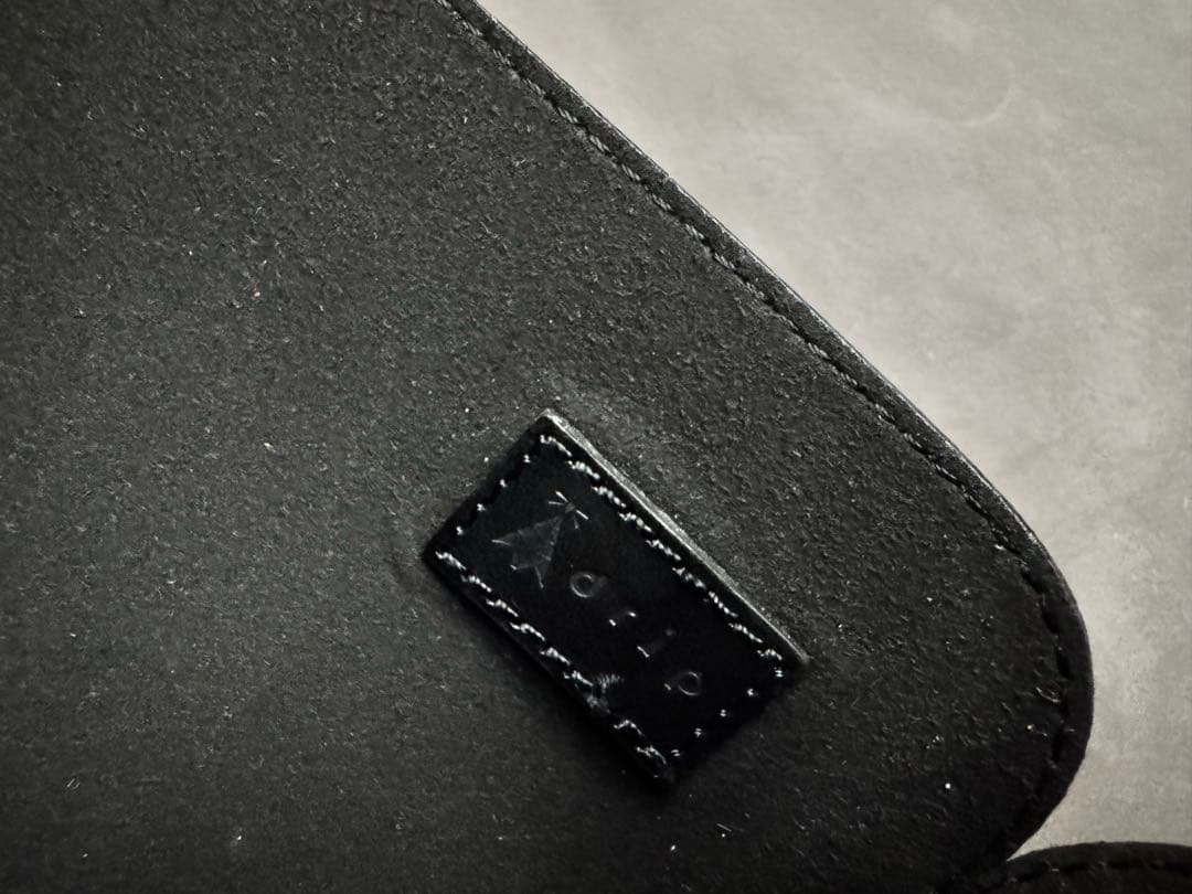 drip MacBookレザーケース　13,14インチ用　ブラック