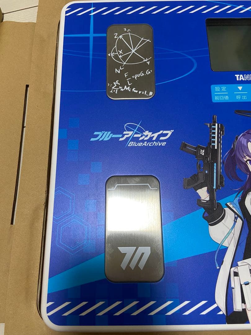 TANITA音声体組成計　ブルーアーカイブ　早瀬ユウカモデル