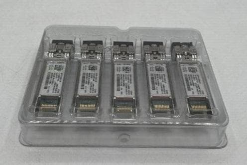 純正品】5個セット Cisco SFP-10G-LR 10Gbps 新品