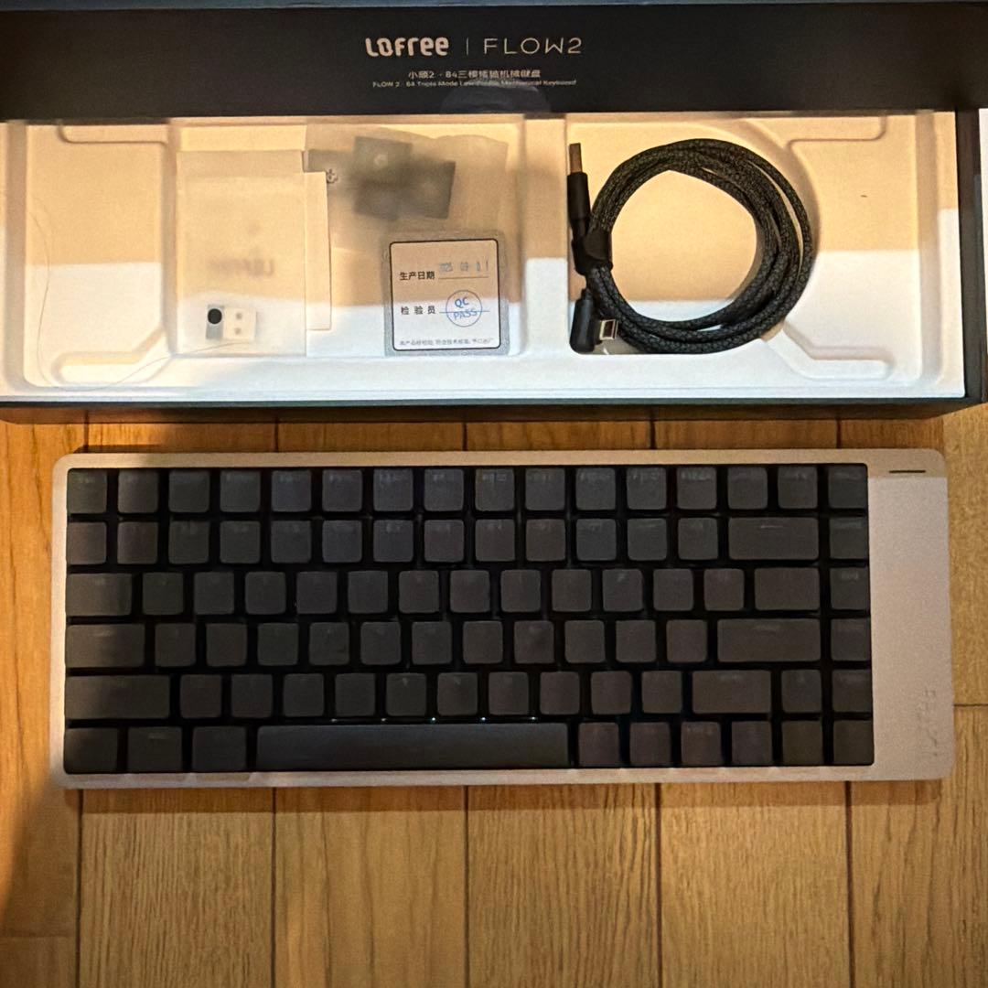 ア*イ様 lofree Flow 2（スペースグレー／Pulse〈タクタイル〉）