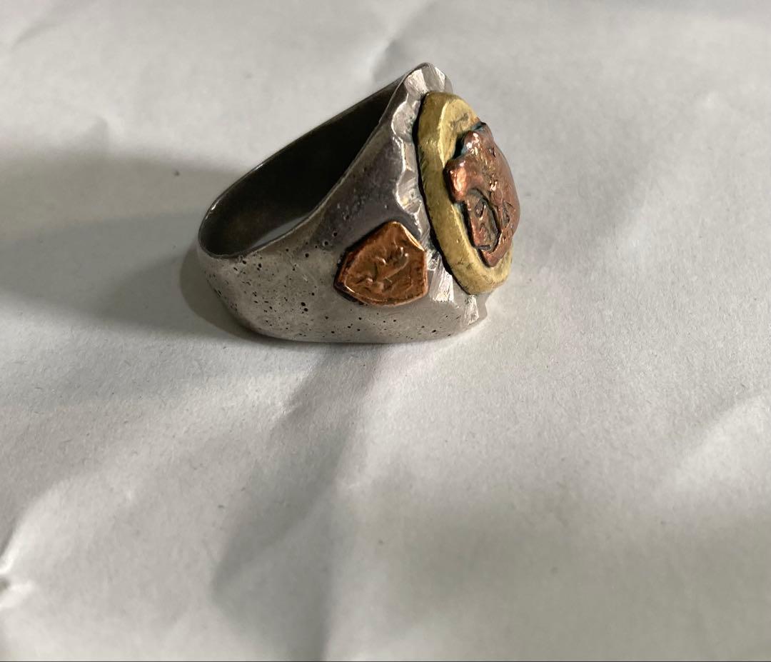 ビンテージ　メキシカン バイカー リング