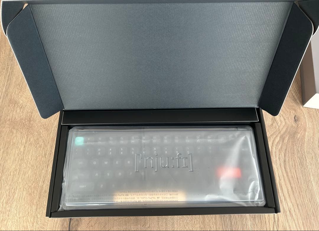 nuphy halo75 v2(ミント軸・英語配列) ブラック