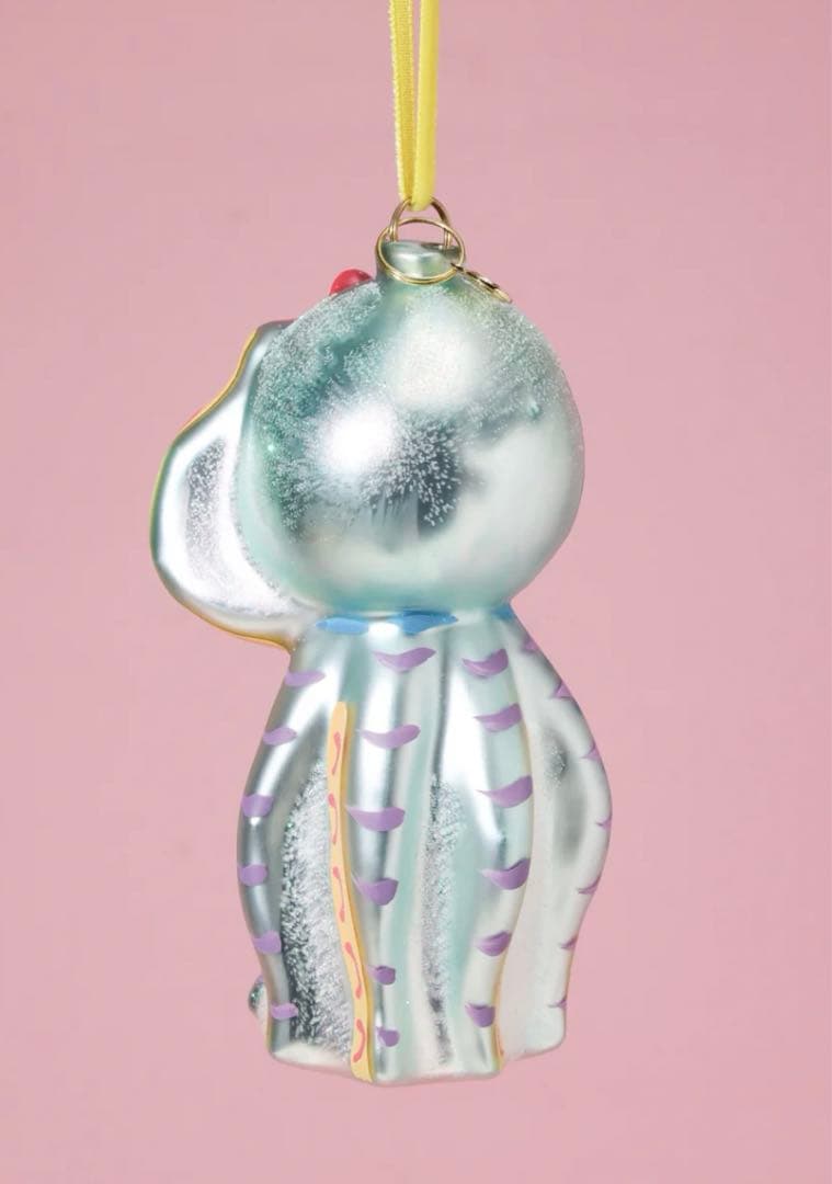 【ナタリー・レテ】オーナメント ホワイト・オクトパス　白タコのオーナメント