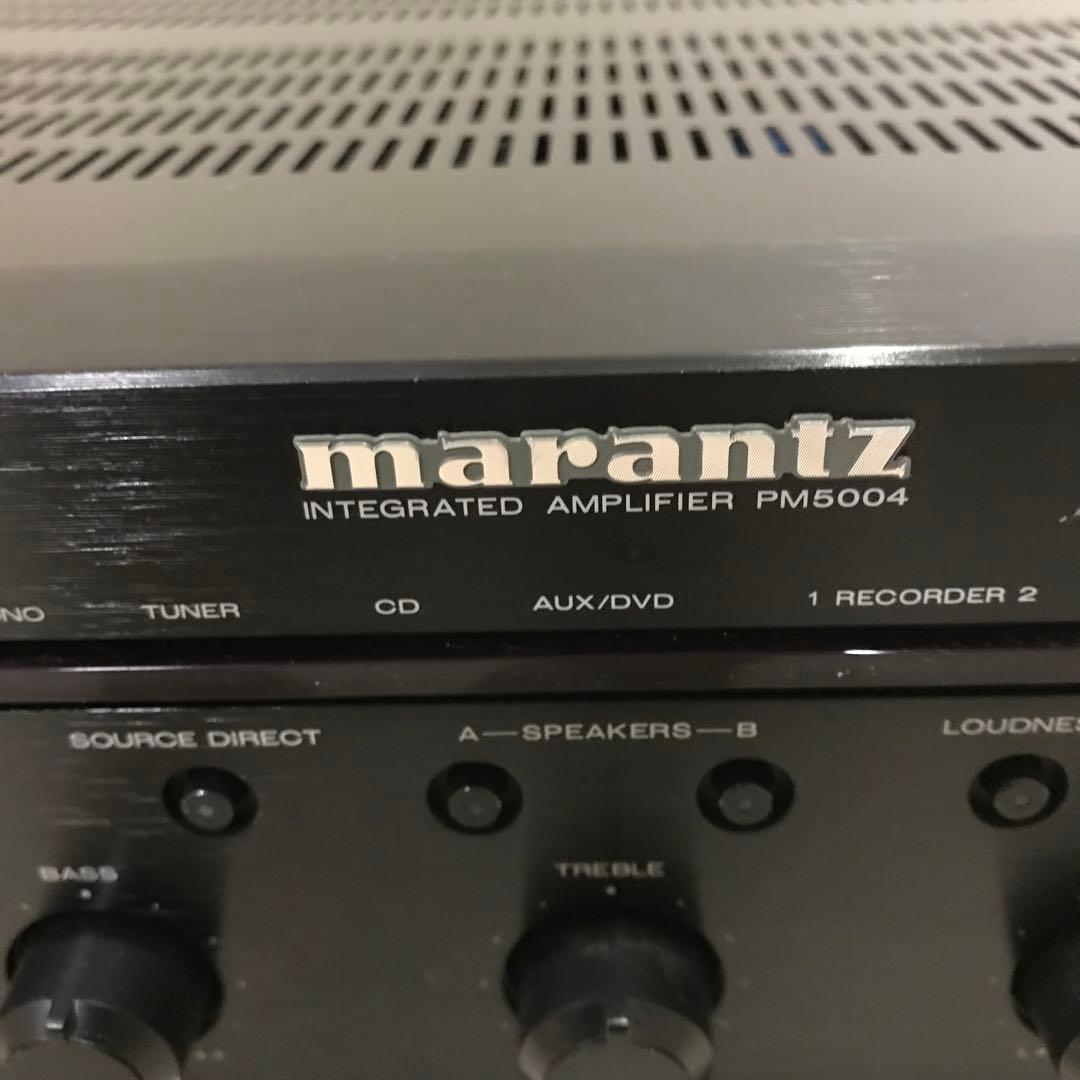 マランツ CDプレイヤーCC4001&アンプPM5004