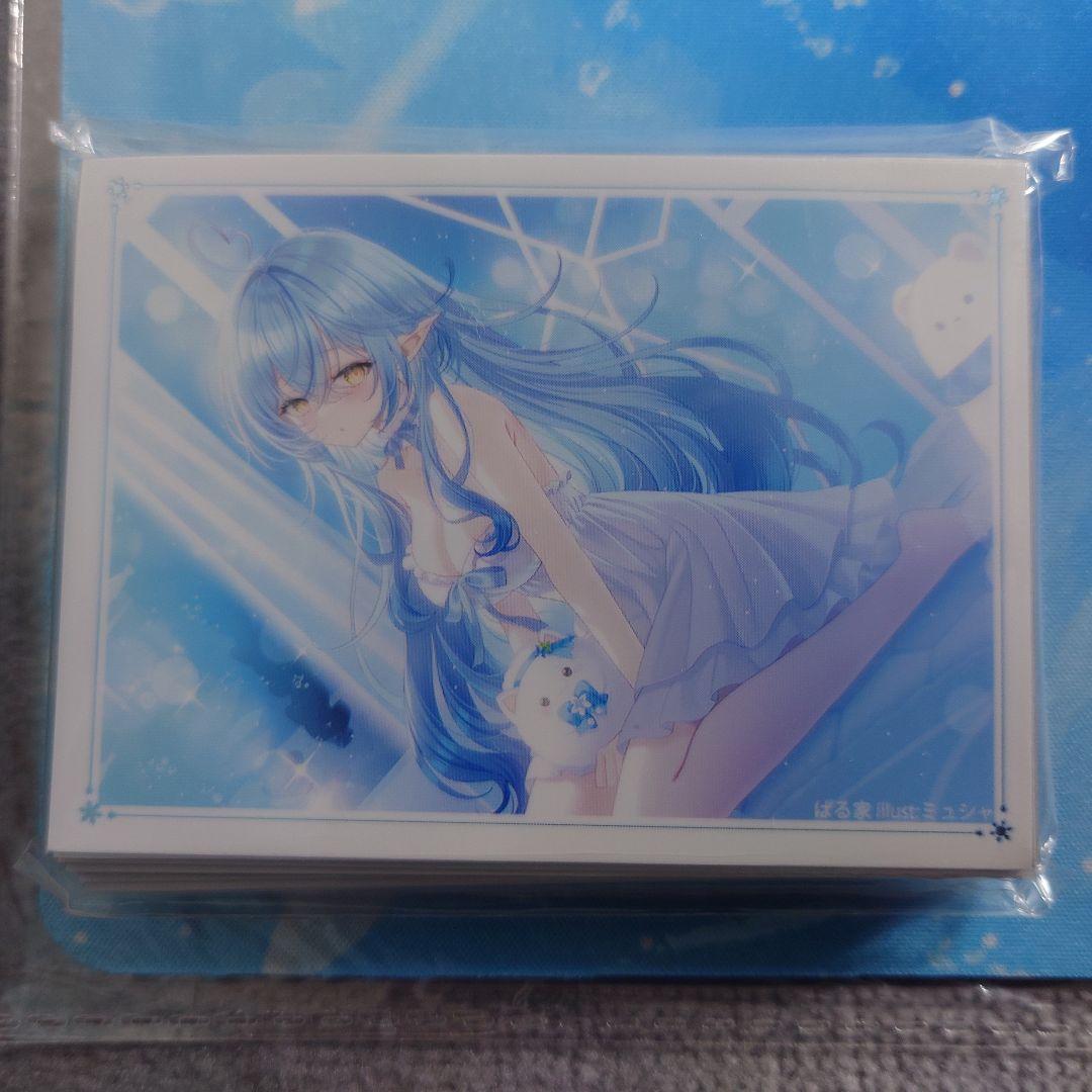 α2 ホロライブ 雪民&キャミソール 雪花ラミィ スリーブ&プレイマット