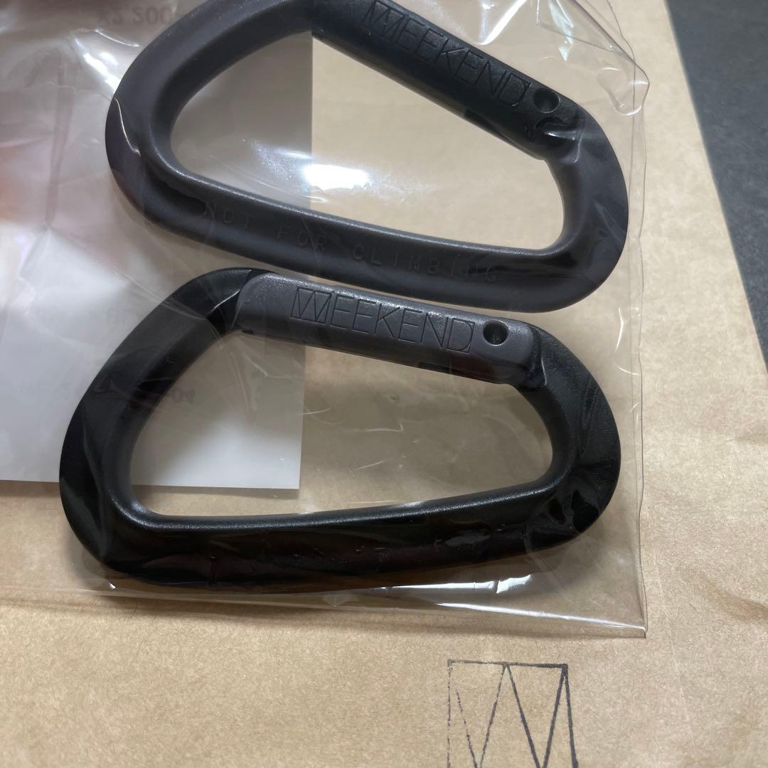 WEEKEND Sequel カラビナ 大小ステッカー付セット