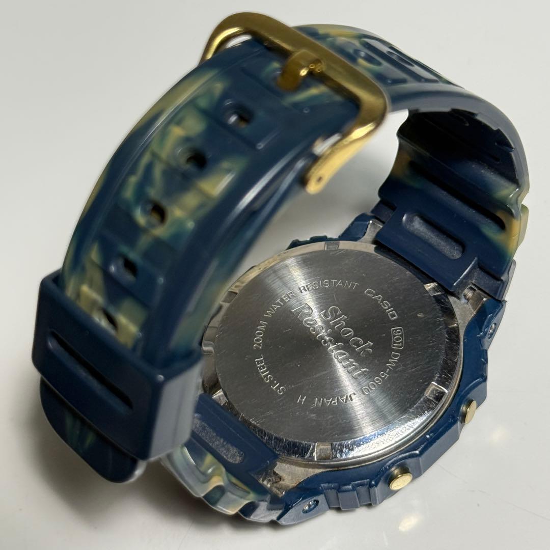 超希少 G-SHOCK DW-5600D-1 スクリューバック マーブルベルト