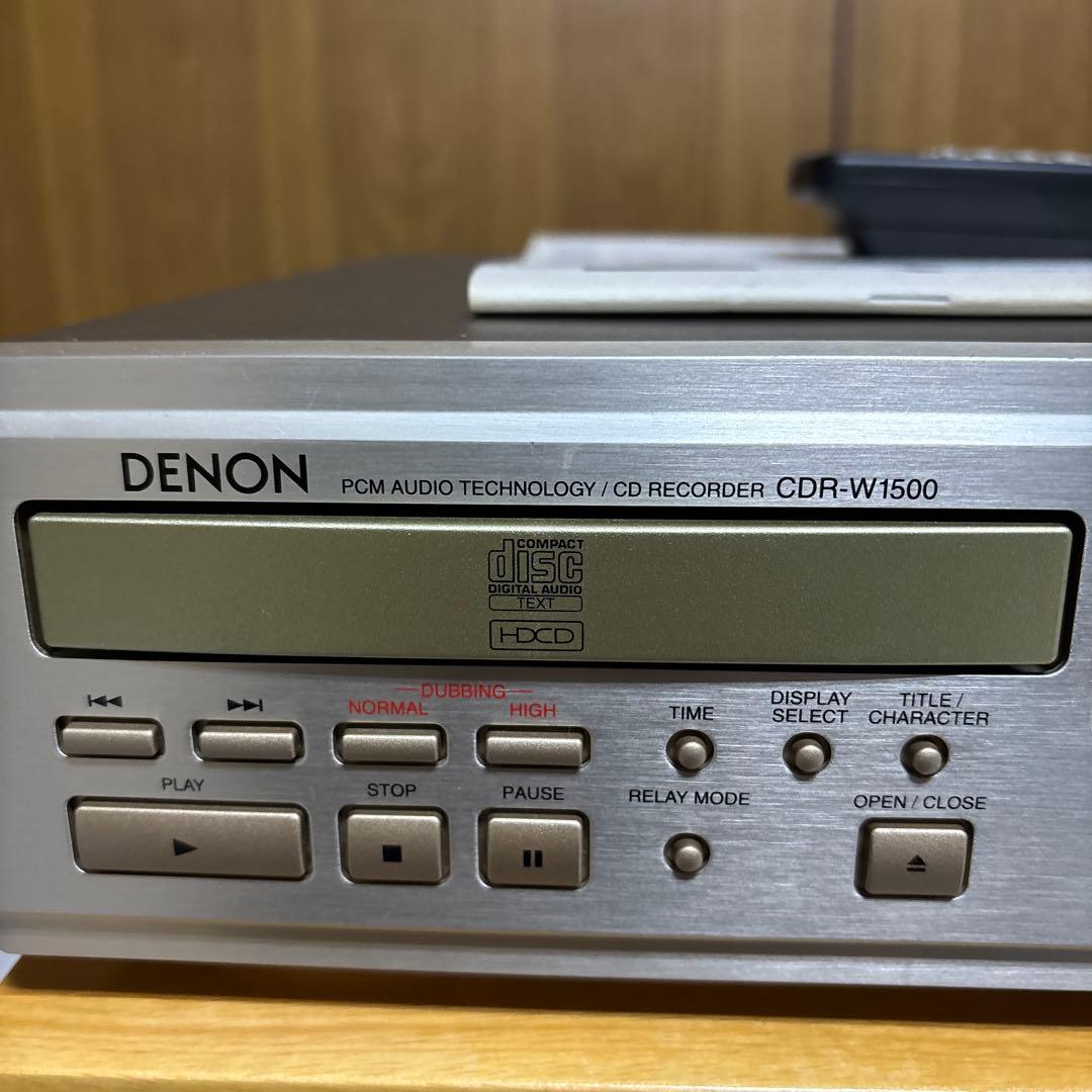DENON CDR-W1500 CDレコーダー