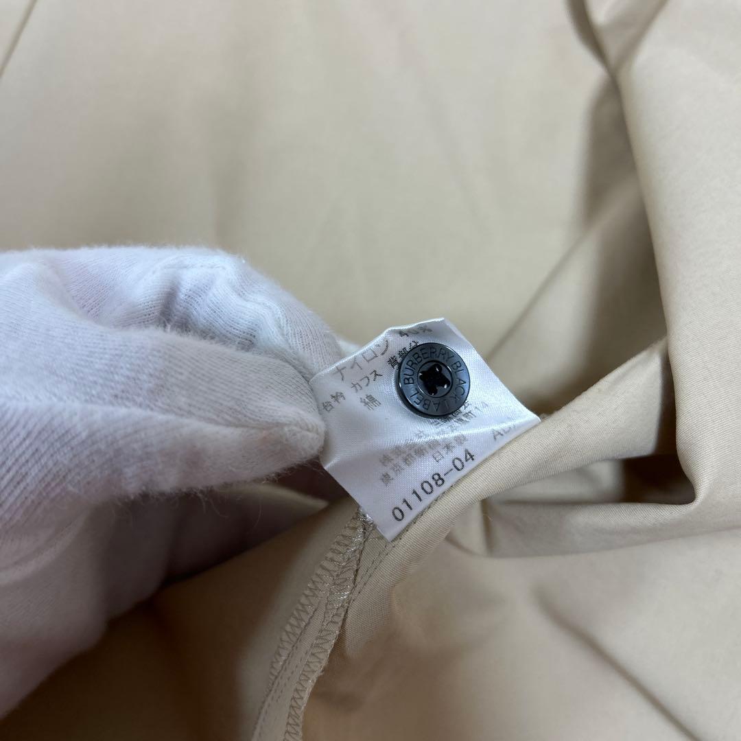 ♦︎新品同様♦︎バーバリーブラックレーベル♦︎ベージュ♦︎長袖シャツジャケット