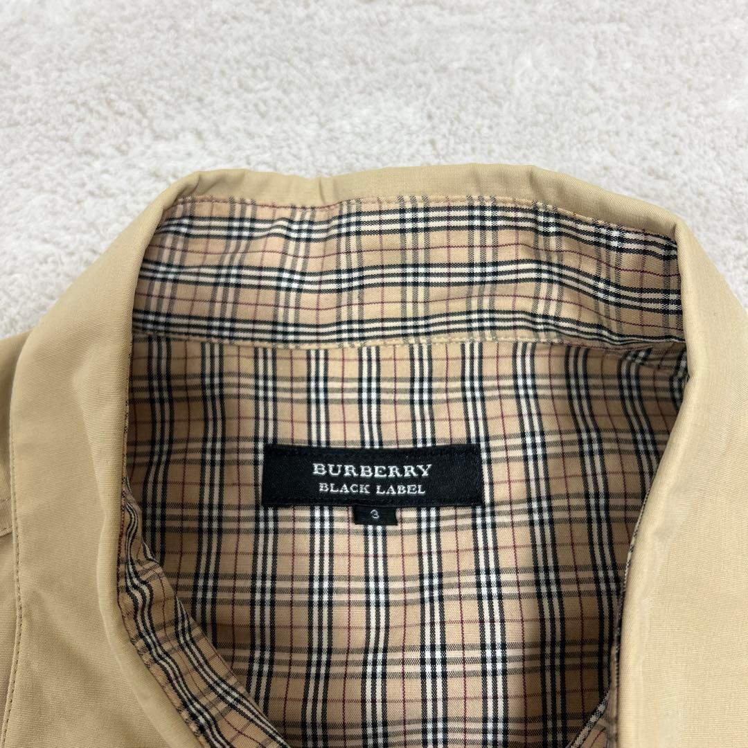 ♦︎新品同様♦︎バーバリーブラックレーベル♦︎ベージュ♦︎長袖シャツジャケット