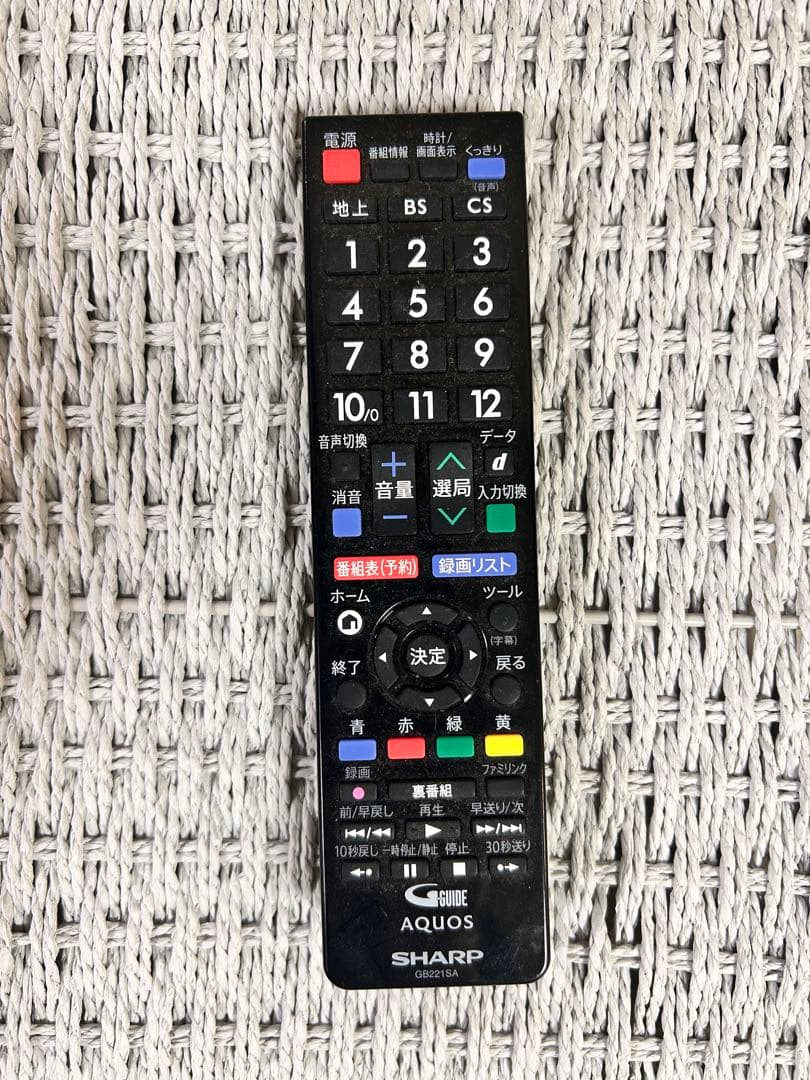 SHARP AQUOS 19インチ液晶テレビ LC-19K40