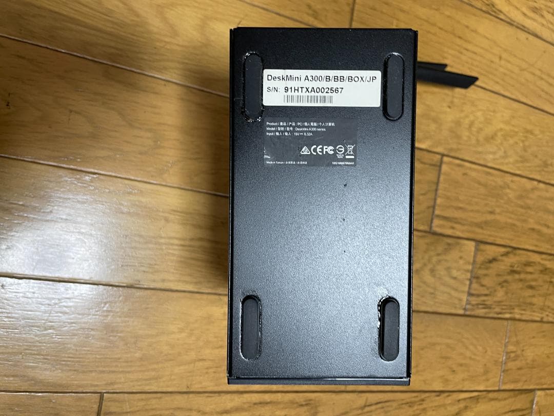 ミニPC AsRock A300M-STX Ryzen 3 2200G NVMe