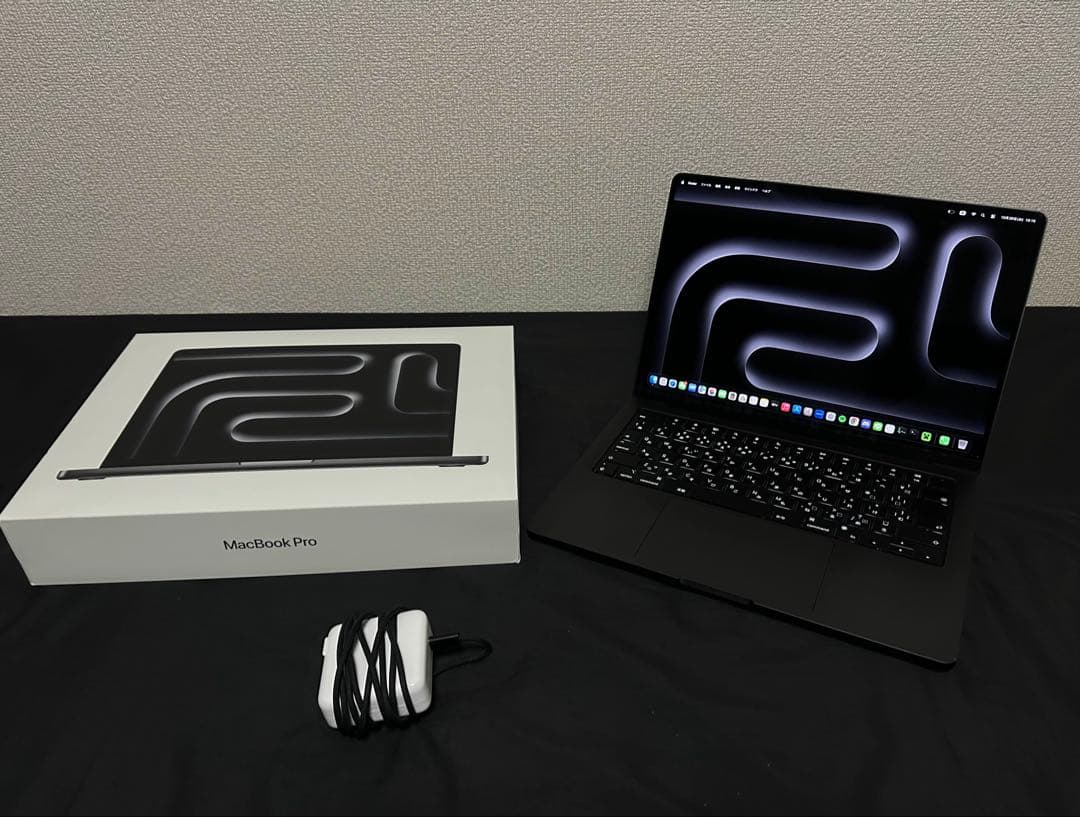 MacBook Pro M3Pro スペースブラック 本体 日本語配列