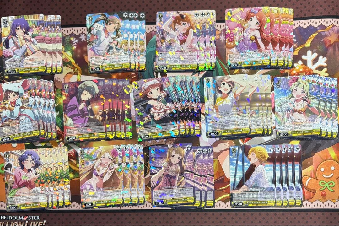 アイドルマスターミリオンライブ ヴァイスシュヴァルツ 1弾4コン+2弾まとめ売り