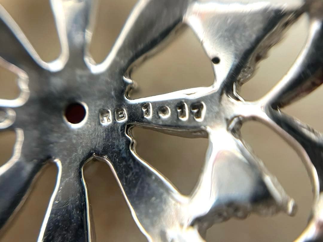 ⭐️SILVER シルバー ブローチ ペンダント イヤリング セット レディース