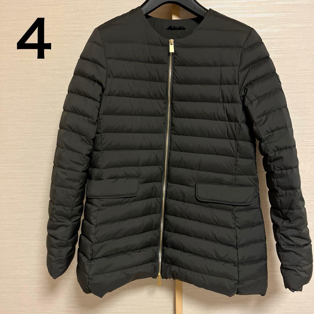 タトラス　ノーカラーダウンジャケット