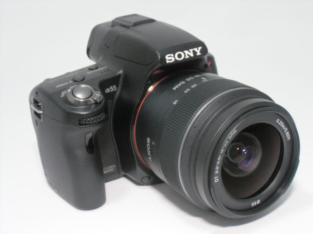 SONY α55 デジタル一眼レフカメラ レンズ2本セット B059
