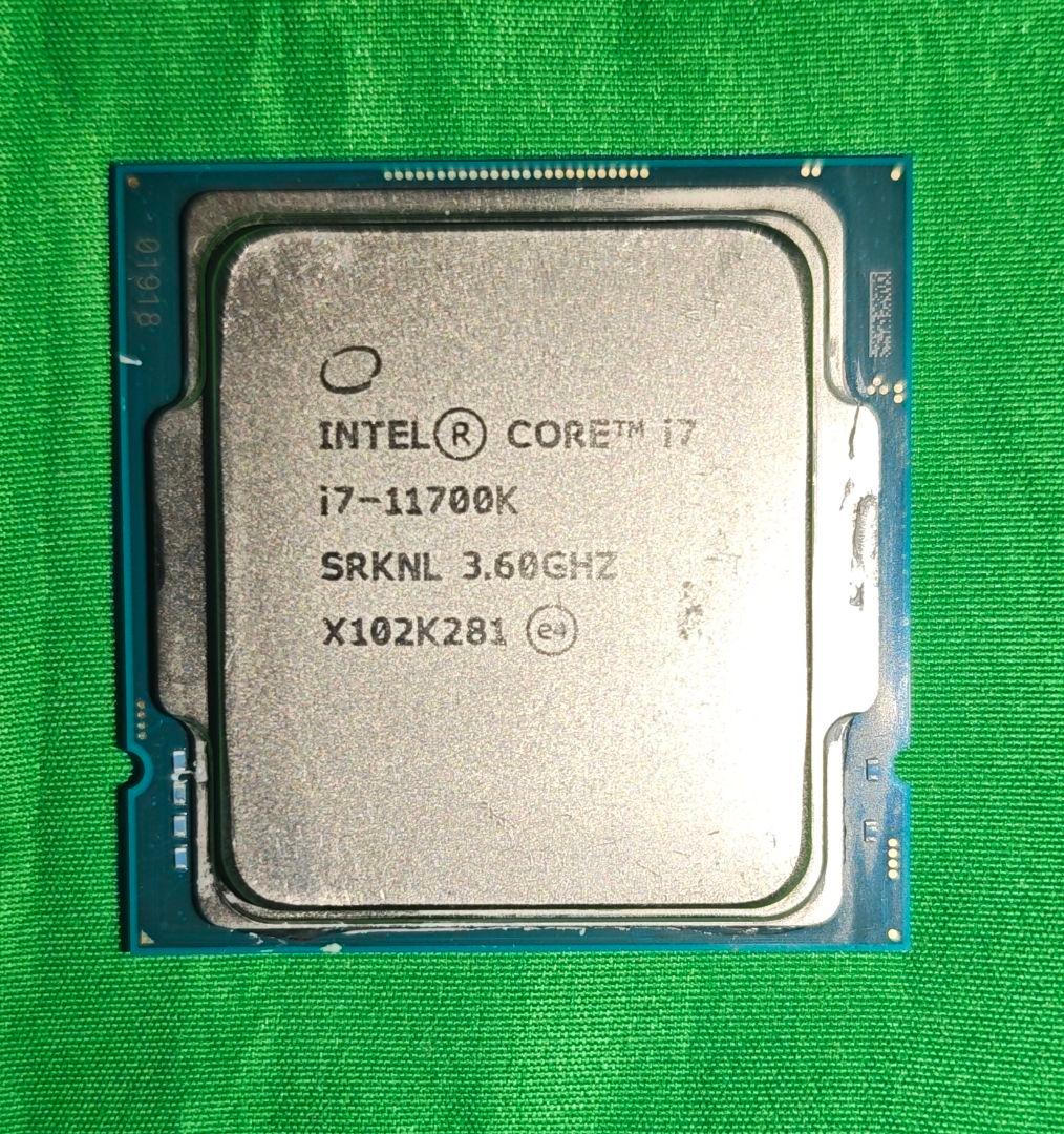 Intel Core i7-11700K CPU 動作未確認