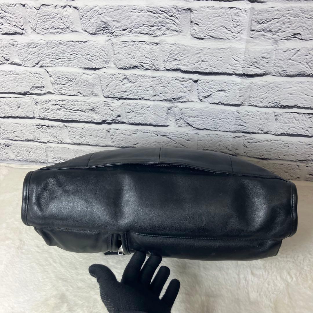 美品✨トゥミ オールレザー ナッパ 本革 2way ビジネスバッグ 黒 A4