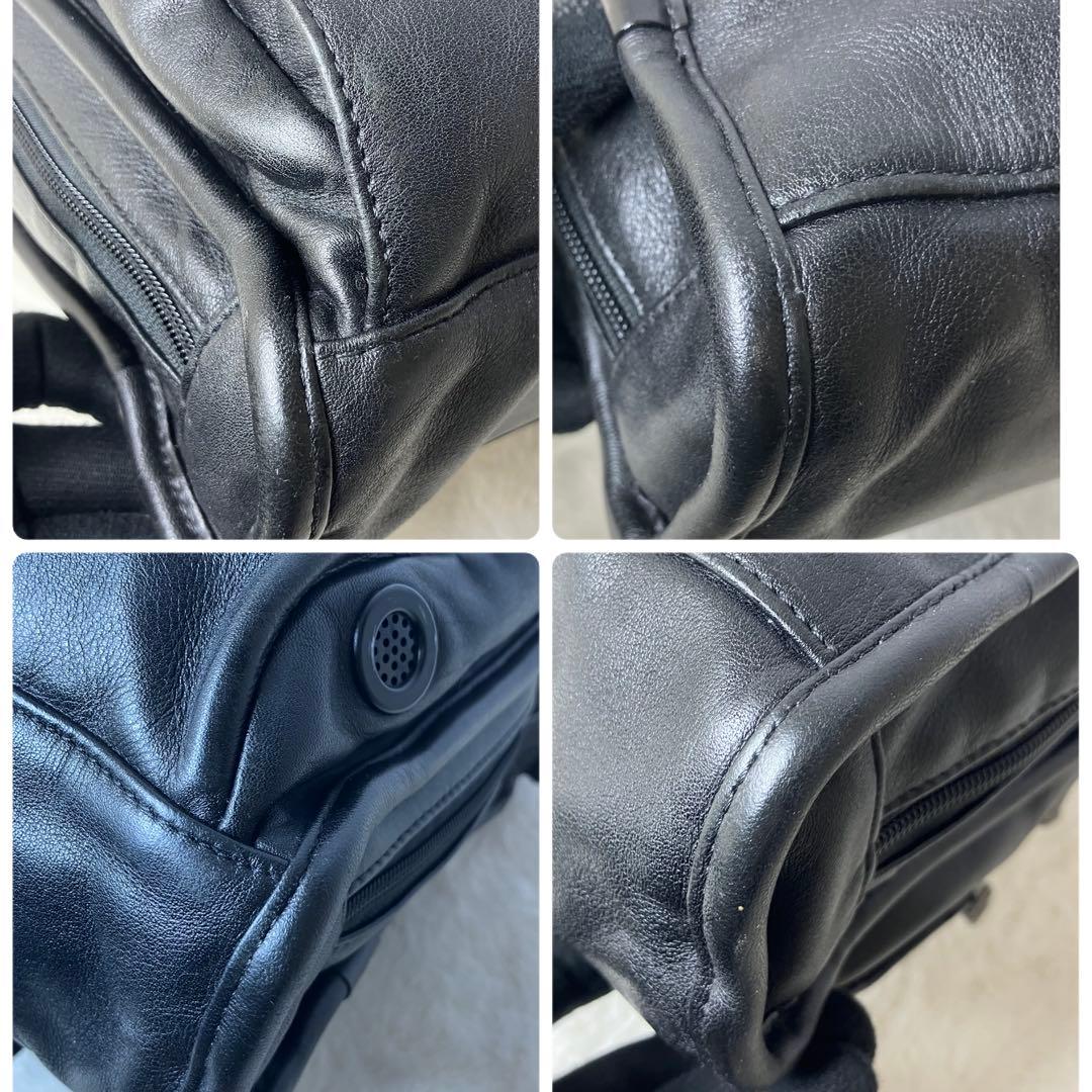 美品✨トゥミ オールレザー ナッパ 本革 2way ビジネスバッグ 黒 A4