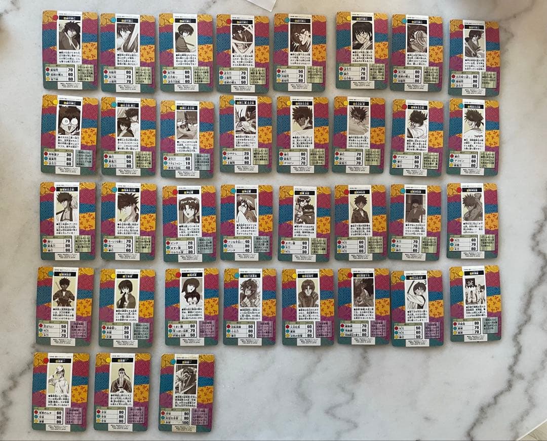 るろうに剣心 カード