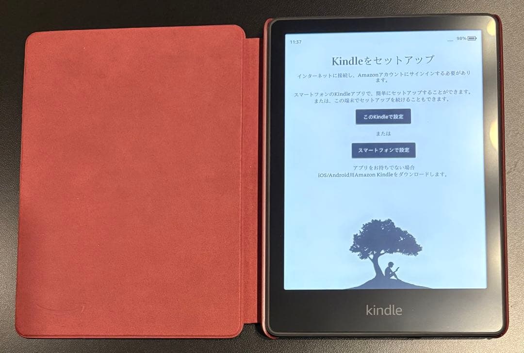 Kindle Paperwhite　第11世代　16GB広告なし、レザーケース他