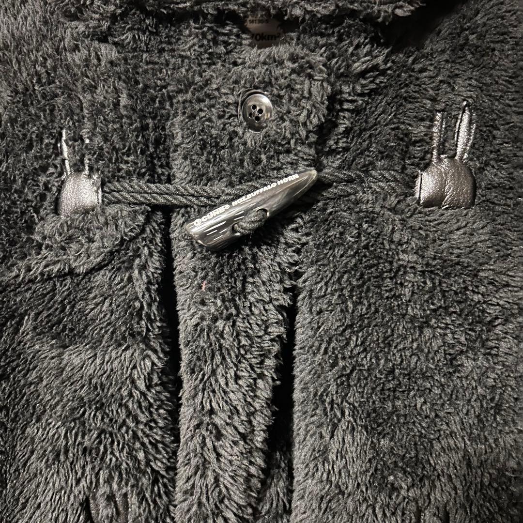 cune キューン　レディース　うさぎ　ボア起毛もこもこ　ダッフルコートパーカー